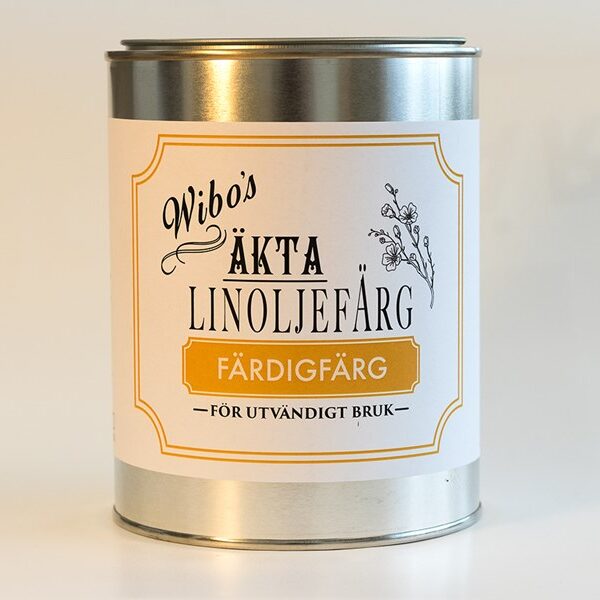 Olika typer av fasadfärg - Linoljefärg